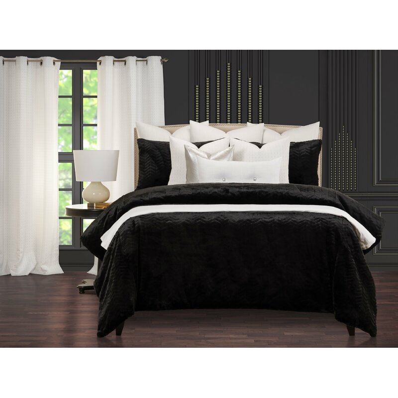 Chevron faux fur king bedding shops